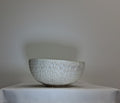 Coloured Native Irish Ash LIve Edge Bowl with Hand Carved Texture