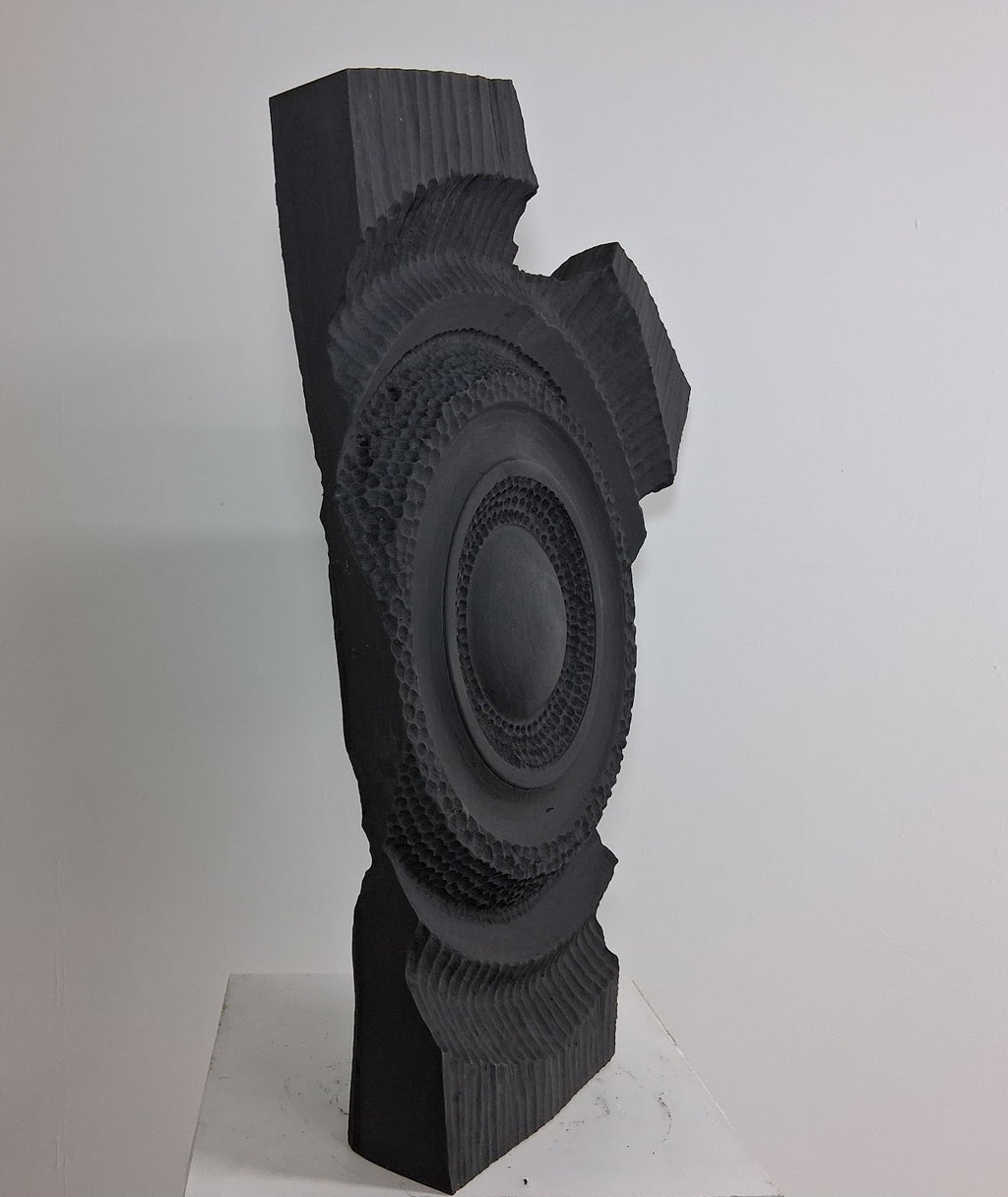 Carved Sculpture in Native Ash