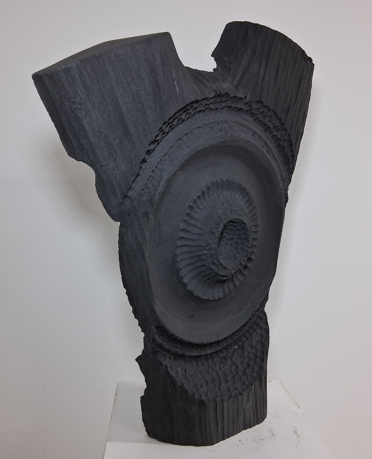 Carved Sculpture in Native Ash