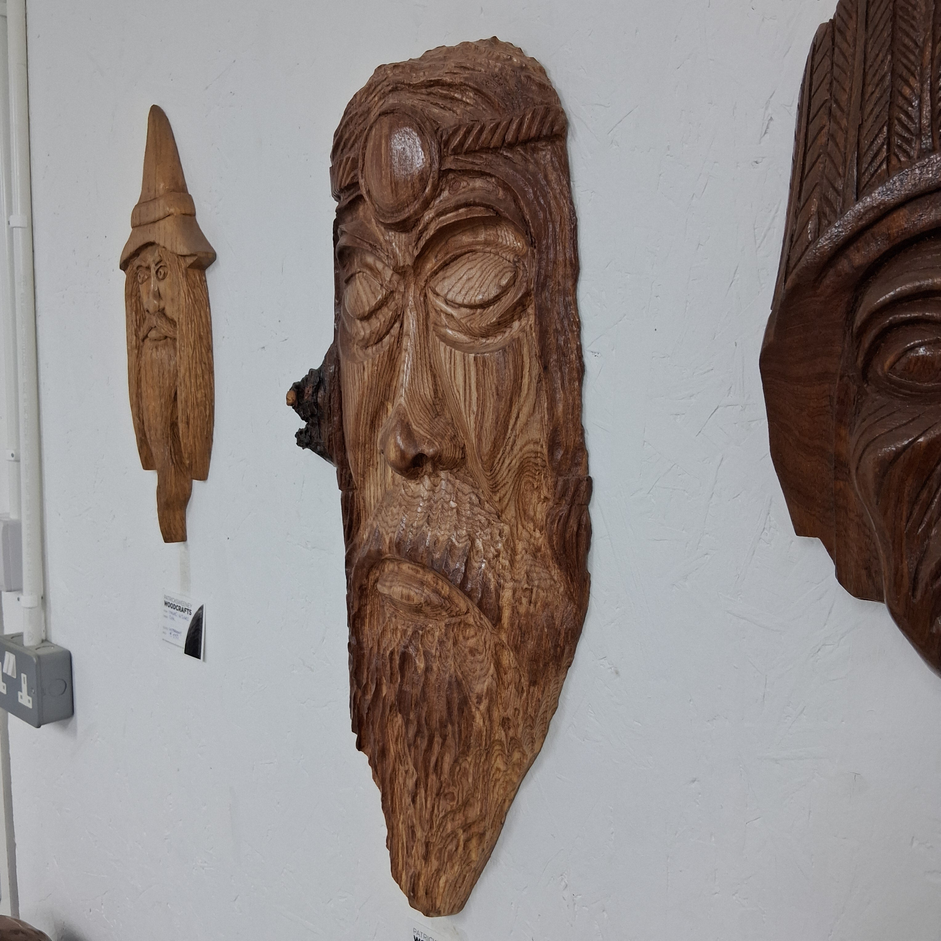Handcarved Balor Celtic God of War