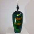 Coloured Wych Elm hollow Form Pot with Ash Finial