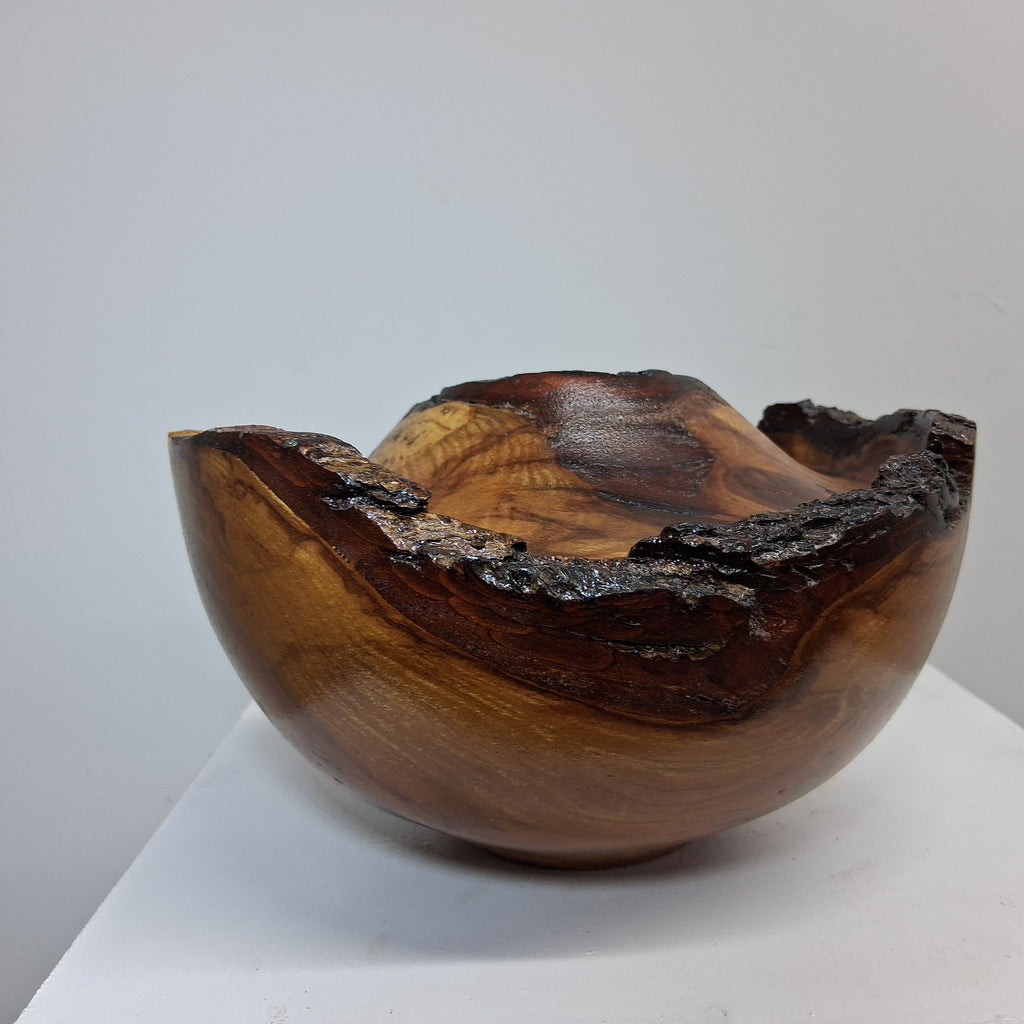 Plum Winged Hollow Form